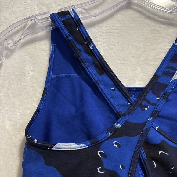 Under Armour Project Rock Blood Sweat Respect Printed Sports Bra Women's Medium - Picture 8 of 14